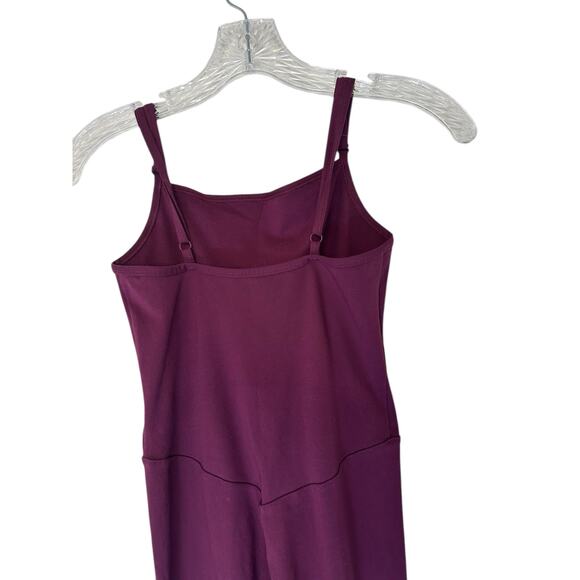 Girlfriend Collective Jumpsuit Purple Double Strap Stretch Workout Unitard Small - Picture 4 of 10